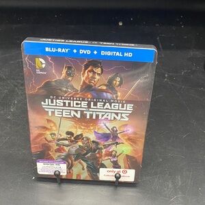 DC Justice league VS  Teen Titans collectible SteelBook new